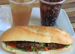 Bánh mì nhân bò xiên nướng ngon mê hoặc