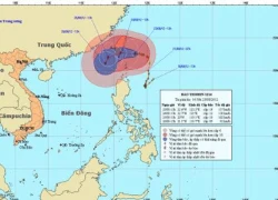 Bão Tembin đang tiến vào biển Đông