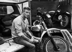 Becks 'bụi bặm' và nam tính trên tạp chí