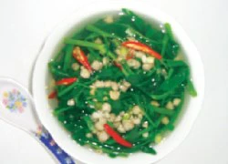 [Chế biến] - Canh rau muống đơn giản mà ngon