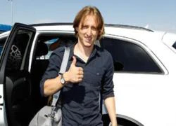 Chùm ảnh Luka Modric ra mắt Real