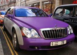 Dàn xe siêu sang Maybach độ