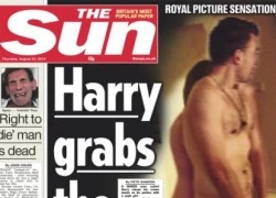 Đăng ảnh 'nude' của Hoàng tử Harry, The Sun 'thách thức' Hoàng gia Anh