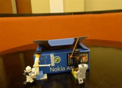 'Đập hộp' Nokia Asha 311 theo phong cách Lego tại VN