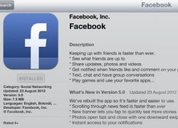 Facebook nâng cấp ứng dụng trên iOS và Android