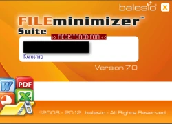 FILEminimizer Suite 7.0 miễn phí key code