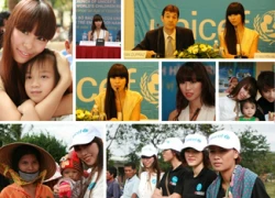 Hà Anh tiếp tục làm Đại sứ Thiện chí Unicef VN