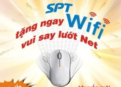 Hòa mạng Internet được tặng thiết bị wifi