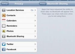 iOS 6 có thể cho phép chia sẻ file qua Bluetooth