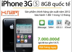 iPhone 3GS phiên bản 2012 xuất hiện tại Hnam Mobile