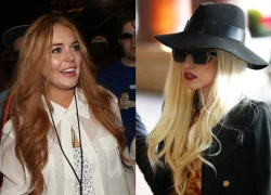 Lindsay Lohan đóng MV của Lady Gaga