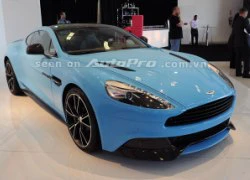 Mát mắt với Aston Martin Vanquish 2013 màu xanh dương