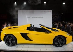 McLaren 12C Spider ra mắt công chúng