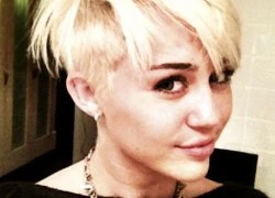 Miley Cyrus để tóc như một 'cậu bé hư'