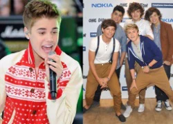 One Direction 'đối đầu' với Justin Bieber