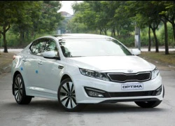 Optima 2012 chen chân vào phân khúc sedan hạng trung