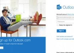 Outlook.com đã có hơn 1 triệu người dùng