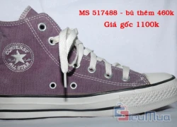 Phiếu mua giày Converse chính hãng cho nam và nữ trị giá 90.000đ, những mẫu giày cổ thấp, cổ cao với nhiều màu sắc khác nhau cho bạn trẻ tha hồ lựa chọn.