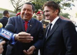 Sean Penn hỗ trợ ông Chavez tranh cử tại Venezuela