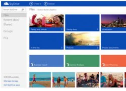 SkyDrive nâng cấp giao diện