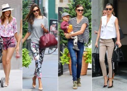 Street style tinh tế của Miranda Kerr