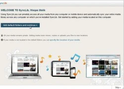 SyncLib: Đồng bộ,chia sẻ ảnh, video, nhạc,... trên web, Windows và iOS