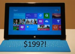 Thông tin Microsoft Surface giá 199 USD gây bất ngờ