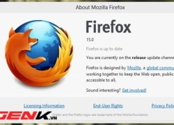 Firefox 15 - Có gì hot?