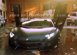 Xem quá trình độ Aventador của cô Kim "siêu vòng ba"