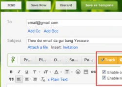 Yesware.com: theo dõi email đã gửi của Gmail