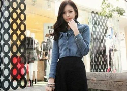 Bí quyết diện trang phục denim