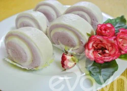 [Chế biến] - Bánh bao khoai lang tím