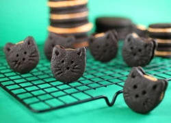 [Chế biến] - Bánh Oreo mèo con nhân cam