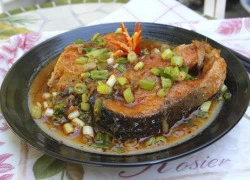 [Chế biến] &#8211; Cá hồi kho mặn