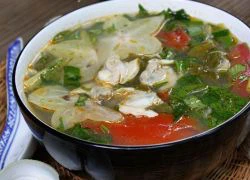 [Chế biến] - Canh khế nấu nghêu