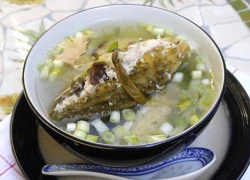 [Chế biến] - Canh mướp đắng nhồi chả cá