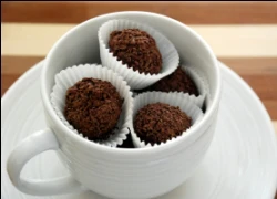 [Chế biến] - Chocolate truffle hai lớp cực hấp dẫn