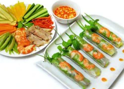 [Chế biến] - Gỏi cuốn tôm thịt