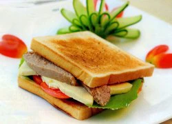 [Chế biến] - Sandwich pa-tê gan ngỗng