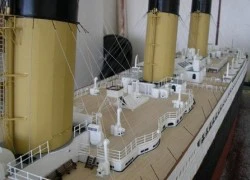 Chiêm ngưỡng mô hình tàu Titanic tuyệt đẹp làm từ phế liệu