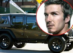 Điểm danh bộ sưu tập xế hộp khổng lồ của Beckham