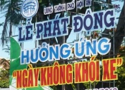 Hội An tổ chức "Ngày không khói xe"