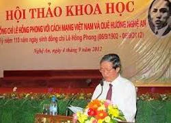 Hội thảo khoa học về Tổng bí thư Lê Hồng Phong