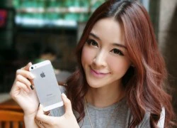 Hot girl sang trọng cùng iPhone 5