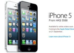 iPhone 5 có giá từ 14,8 triệu đồng ở Hong Kong