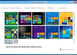 Kích hoạt themes và tính năng ẩn của Windows 8