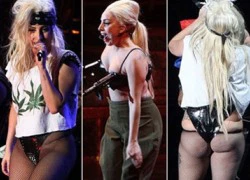 Lady Gaga khoe da thịt sồ sề