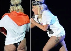 Lady Gaga tự tin khoe thân hình ngấn mỡ