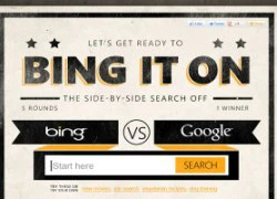 Microsoft ra mắt "Bing It On" để thách thức Google