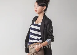 Mỗi ngày một phong cách cùng vest đen